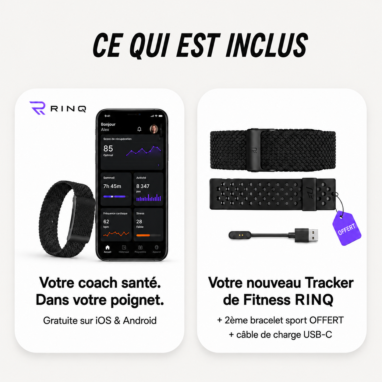 Tracker Fitness et santé